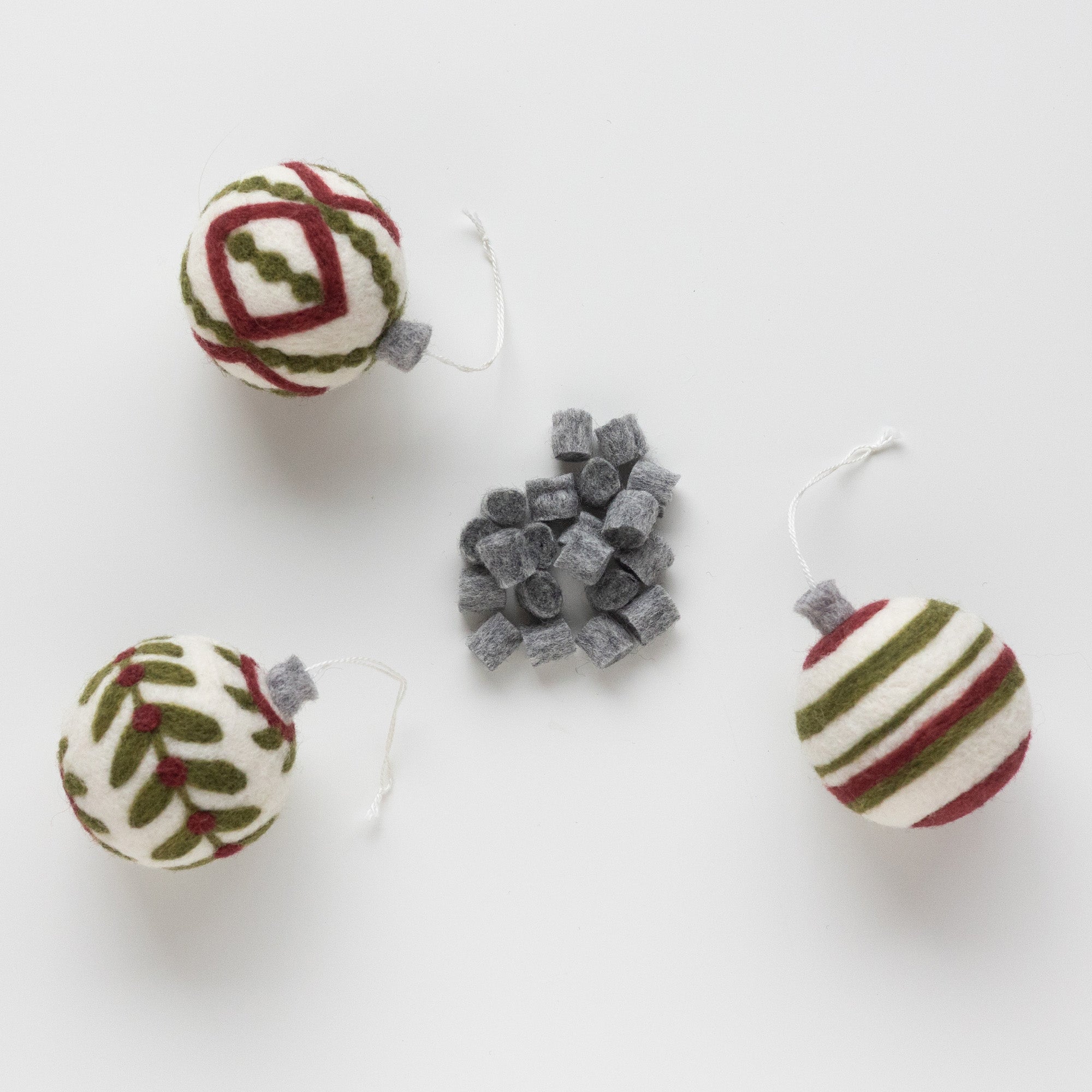 Ornament Caps – Felted Sky - Main Image