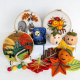 Autumn Digital Needle Felting Pattern Bundle