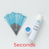 25 Pack of 38 Star Needles - Seconds