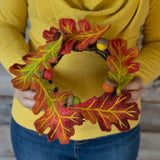 Candle Wreath & Acorns Needle Felting Kit