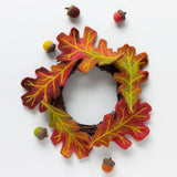 Candle Wreath & Acorns Needle Felting Kit