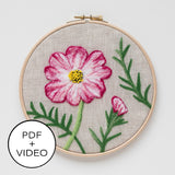 Cosmos Digital Pattern