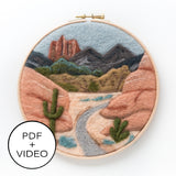 Desert Trail Digital Pattern