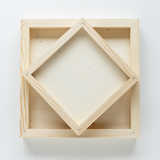 Unfinished Wood Frame