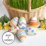 Easter Eggs Digital Pattern