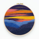 Mountain Sunset Needle Felting Kit