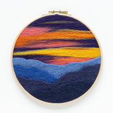 Mountain Sunset Needle Felting Kit