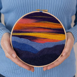 Mountain Sunset Needle Felting Kit