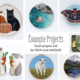 Needle Felting Joy Subscription - With Supply Box