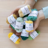 Felter's Flowing Wool - Green & Yellow Box