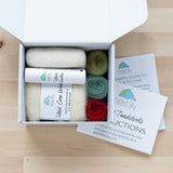 Forest Toadstools Mini Needle Felting Kit