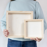 Unfinished Wood Frame