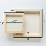 Unfinished Wood Frame