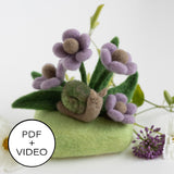 Garden Snail Digital Pattern