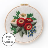 Holiday Bouquet Digital Pattern