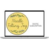 Needle Felting Joy Subscription - Digital Only
