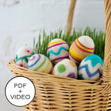 Original Easter Eggs Digital Pattern