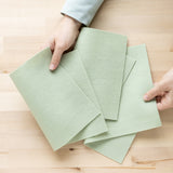 8 x 12 Honeydew Wool Felt - 3 pack