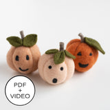 Pumpkin Friends Digital Pattern