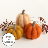 Pumpkin Trio Digital Pattern