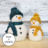 Snowmen Digital Pattern