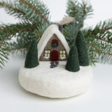 Snowy Chalet Mini Needle Felting Kit