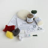 Snowy Chalet Mini Needle Felting Kit