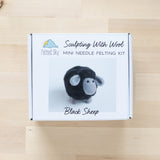 Black Sheep Mini Needle Felting Kit