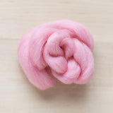 Bubblegum - 1/8 oz Felter's Roving