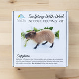 Capybara Needle Felting Kit