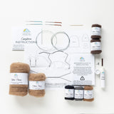Capybara Needle Felting Kit