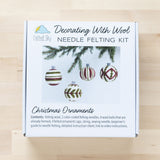 Christmas Ornaments Needle Felting Kit