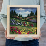 Flower Fields Needle Felting Kit