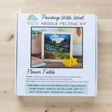 Flower Fields Needle Felting Kit