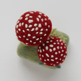 Forest Toadstools Mini Needle Felting Kit