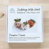 Pumpkin Friends Needle Felting Kit