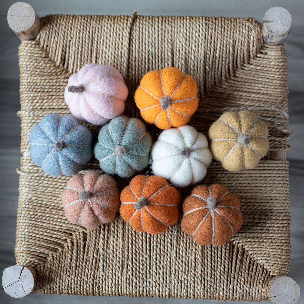 The Crafty Kit Company ~ Woolly Pumpkins Needle Felting Kit – Hobby House  Needleworks