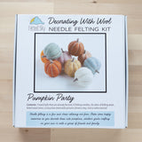 Pumpkin Party Needle Felting Kit