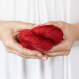 Ruby - 1 oz Felter's Roving