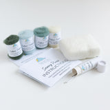 Snowy Pines Mini Needle Felting Kit