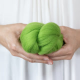 Spring Green - 1 oz Felter's Roving
