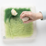 Felted Sky Wood Ball Tool