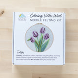 Tulips Needle Felting Kit
