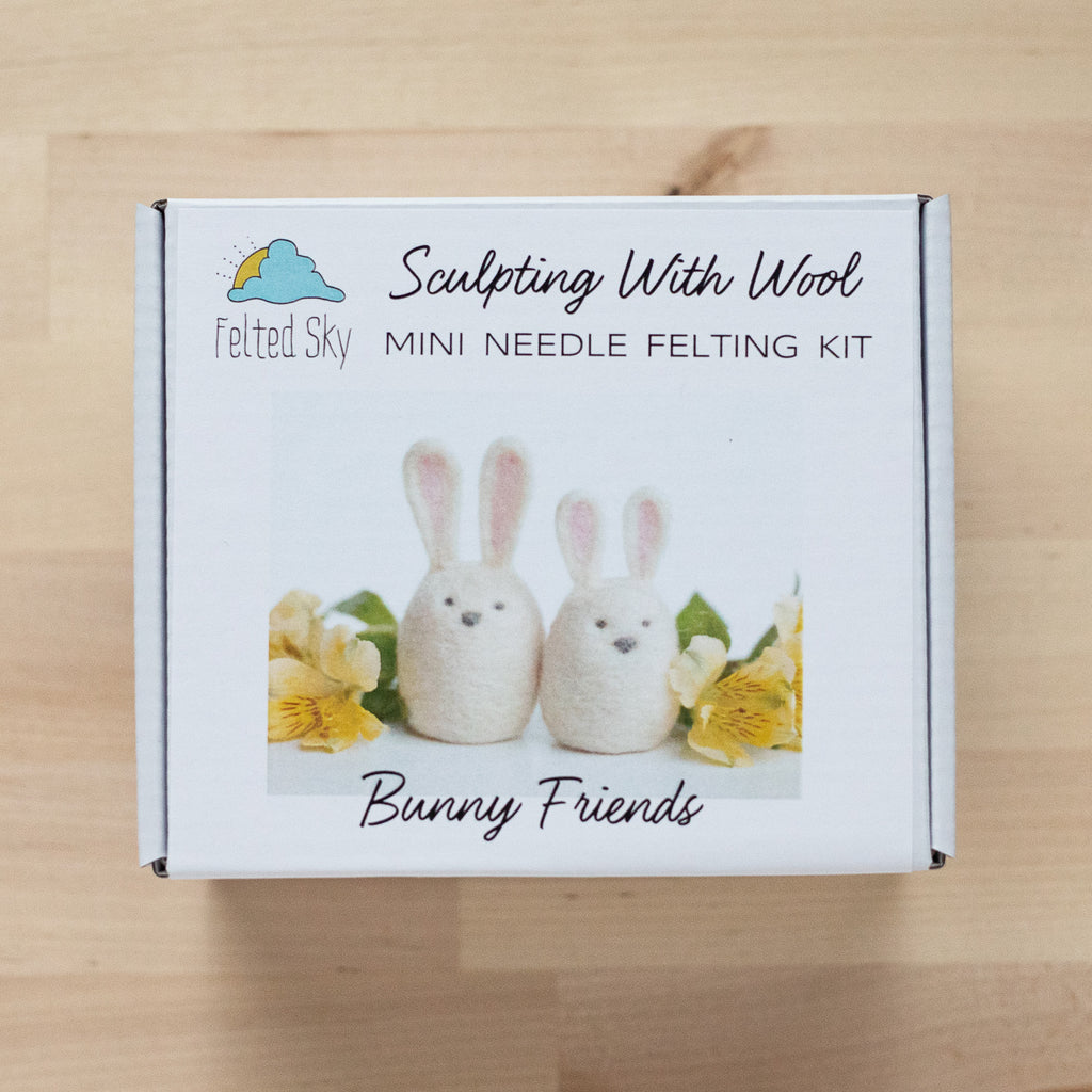 Bertie the Bunny Needle Felting Kit – Hook & Needle, Inc.