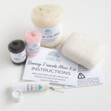 Bunny Friends Mini Needle Felting Kit