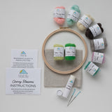 Cherry Blossoms Needle Felting Kit