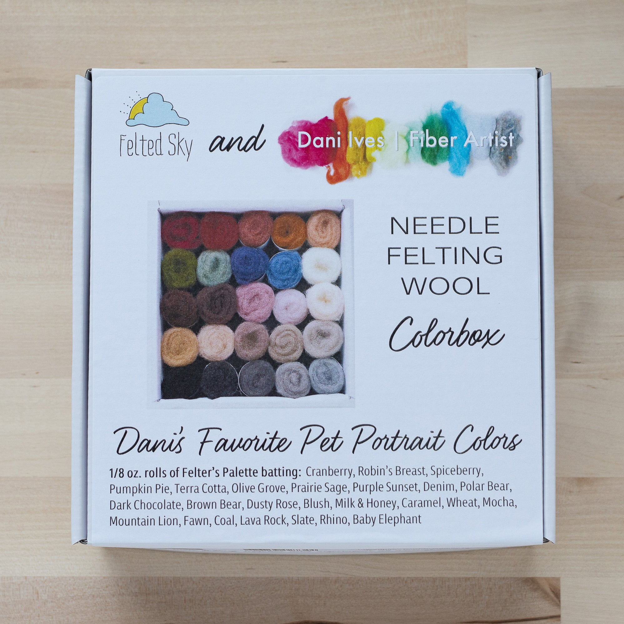 Colorbox - Dani Ives' Favorite Colors– Felted Sky