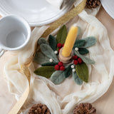 Festive Candle Rings Needle Felting Kit