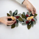 Festive Candle Rings Digital Pattern