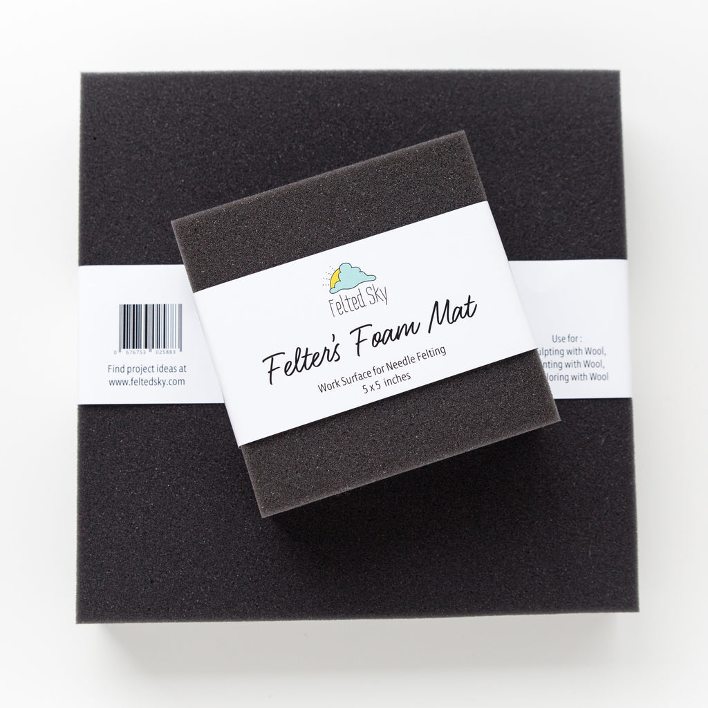 10x10 Foam Mat For Needle Felting Felted Sky 10x10-foam-mat-for-needle-felting-felted-sky